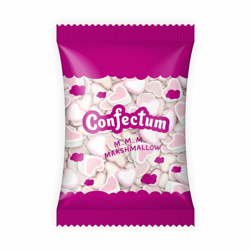 Маршмеллоу "Сердечки" 600 гр