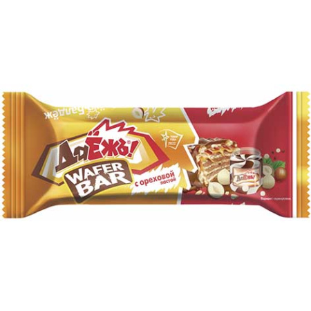 Батончик Даёжъ Wafer bar с ореховой пастой 40 гр