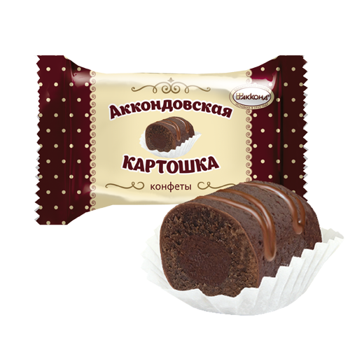Конфеты "Аккондовская картошка", 1 кг.