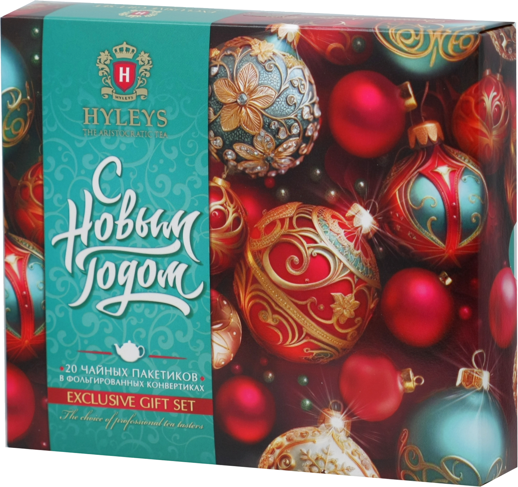 Чай Хэйлис  Новогодние шары 20 пак