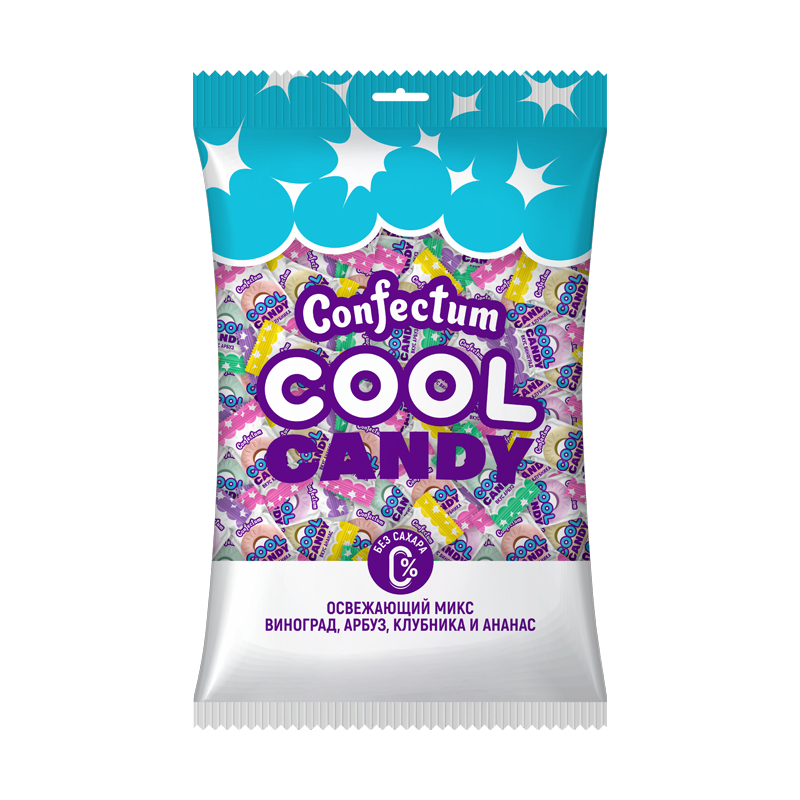 Прессованная конфета «Confectum Cool Candy» без сахара