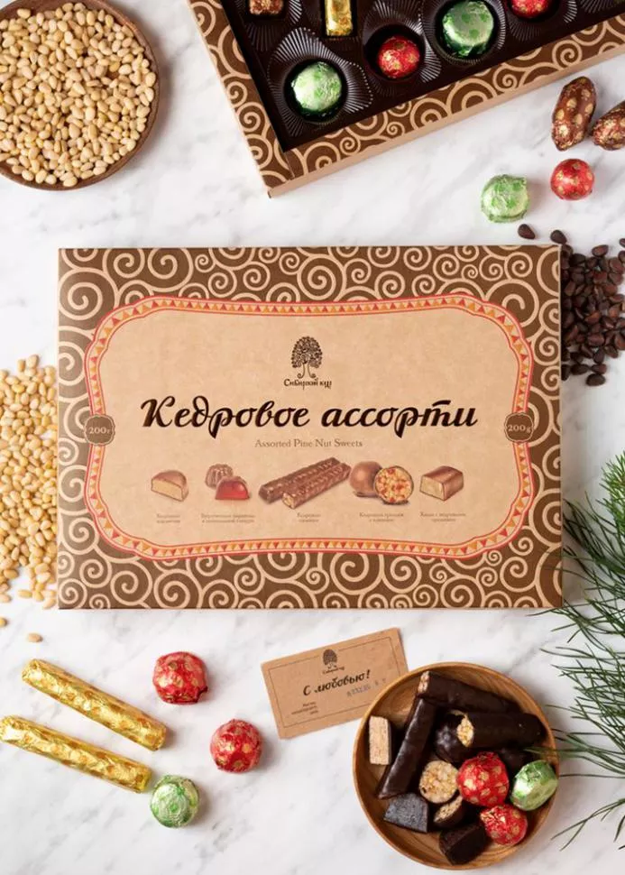 Кедровое ассорти 200 гр Сибкедр