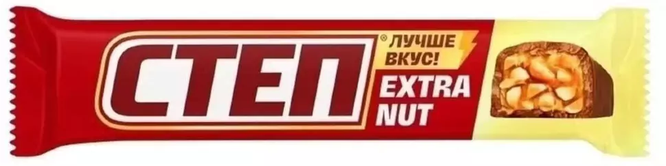 Батончик Степ Extra Nut, Славянка, 47 гр
