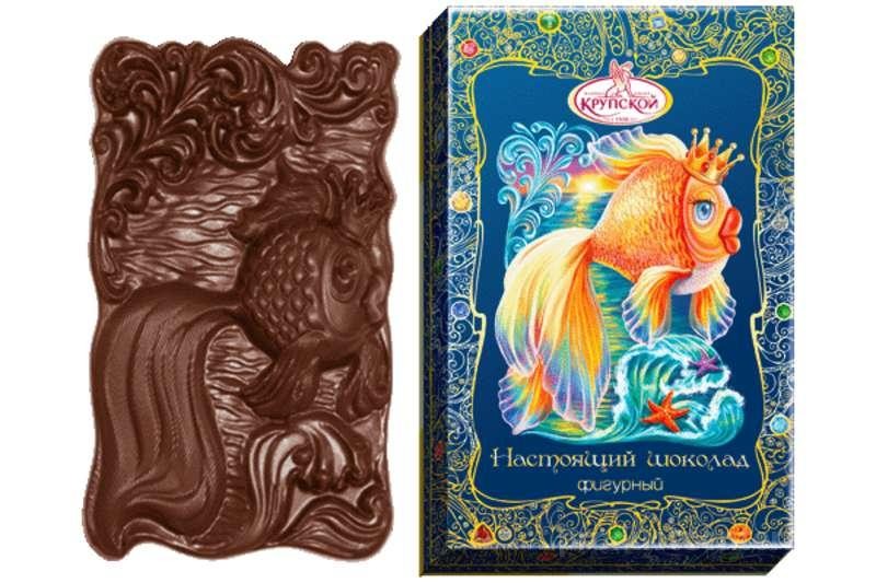 шоколад «Фигурный» рыбка 400 гр.