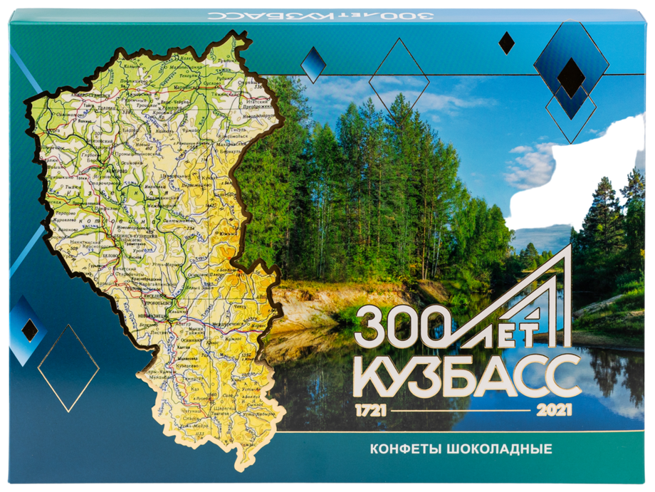 Набор конфет "300 Лет Кузбасс" 300 гр.