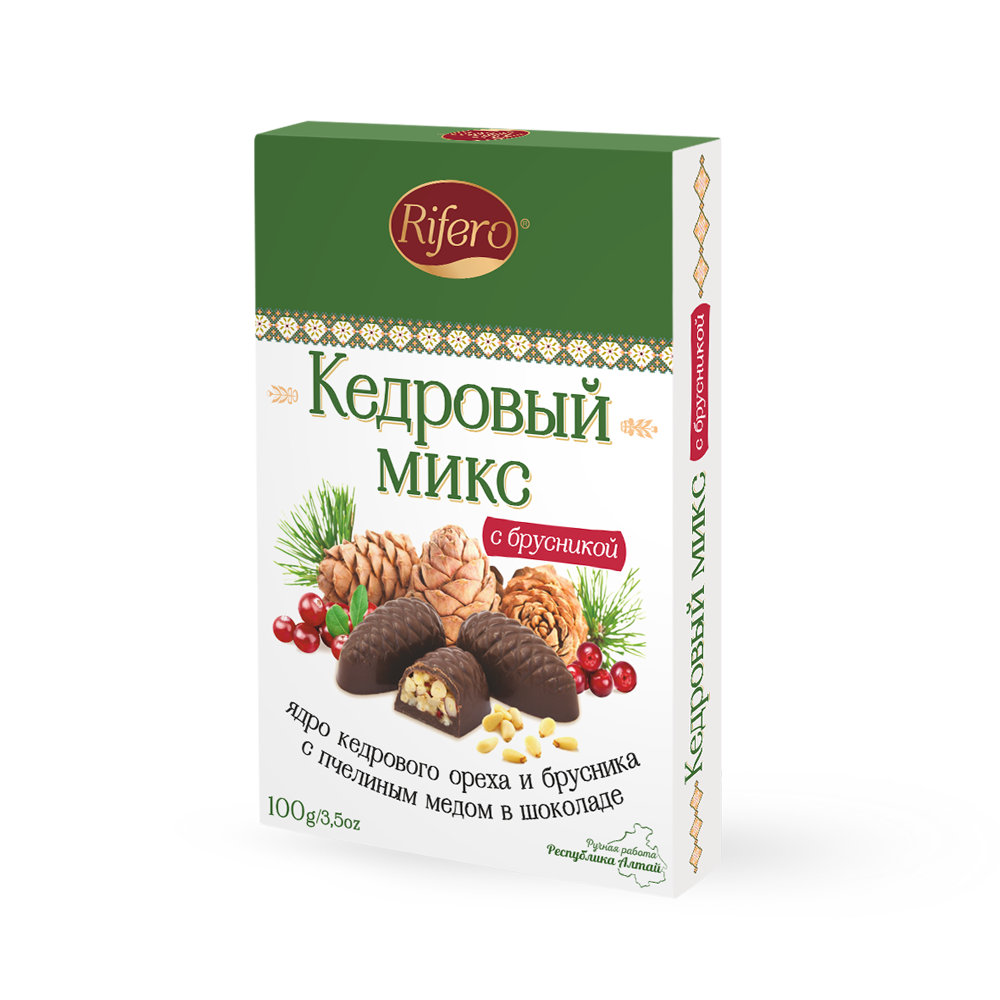 "Кедровый микс" 100 гр. в ассортименте