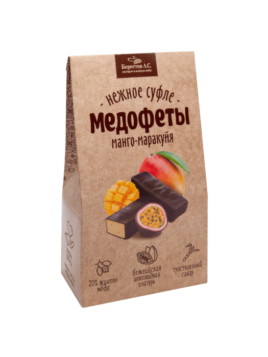 Медофеты Суфле манго-маракуйя, 150г
