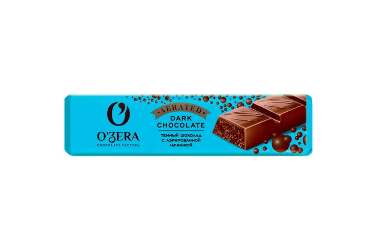 «O'Zera», шоколадный батончик с аэрированной начинкой, 32 г