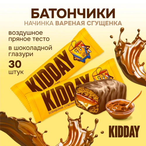 Батончик Киддей с начинкой «Ассорти», 40 г