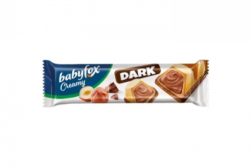 «BabyFox», вафельный батончик Creamy Dark, 18,2 гр