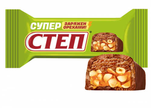    "Super Step" с шоколадной нугой и лесным орехом 1 кг