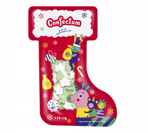 Зефир жевательный "Confectum Winter" 110 гр 