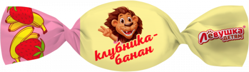 «Лёвушка детям» со вкусом клубника-банан 1 кг