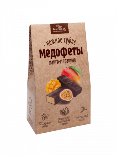 Медофеты Суфле манго-маракуйя, 150г