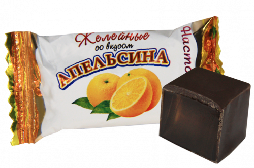 Желейные со вкусом апельсина 1 кг