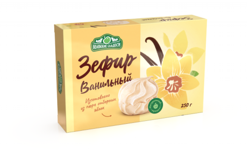 Зефир белевский "Ванильный "250 гр.