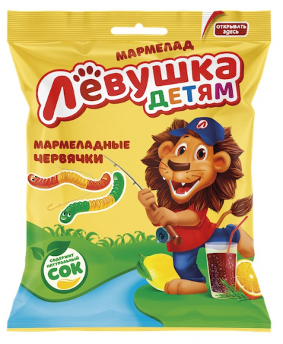 Жевательный мармелад "Левушка  детям"", 70 гр.
