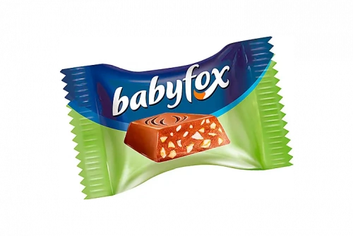 «BabyFox», конфеты шоколадные mini с фундуком 1 кг