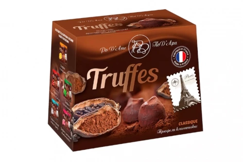 Конфеты шоколадные Chocolat Mathez Трюфель классический 160 г