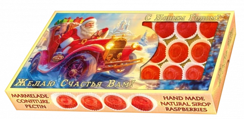  Мармелад Малиновый. Желаю счастья Вам 155 гр