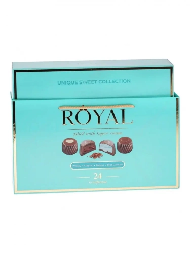 Конфеты шоколадные Royal Collection ассорти с сумочкой 370 г