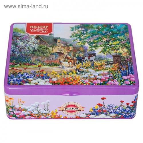 Чай Hilltop Шкатулка "Солнечное утро", 200 г (4х50 г)