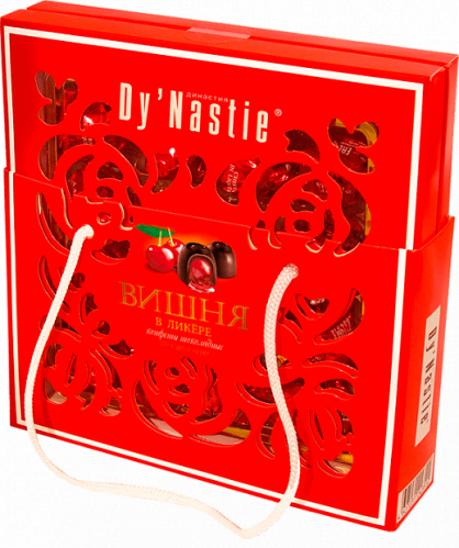 Шоколадные конфеты Dy'Nastie" Вишня в ликёре" 170 гр.